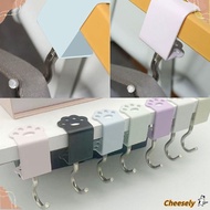 CHEESELY Heavy Duty Bag Hook, Multifunctional Solid Color Purse Hook, Purse Hook Hanger Holder Rotat
