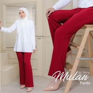 TUNIKMY Mulan Pants Straight Cut Casual Wear | Set Seluar Wanita | Seluar Straight Cut Viral 2024 | 