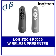 Logitech R500s Laser Presentation Remote | With broad compatibility | Black Grey 1 year warranty