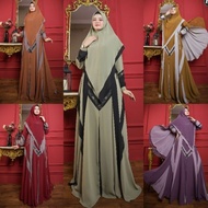 AQIFA SERIES SYARI BY HK DERMAWAN Gamis Syari Branded READY DRESS