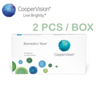 (2  PCS) Cooper Vision Biomedics Now Monthly Disposable Lens Hydrogel Clear Contact Lenses