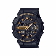 [Powermatic] Casio G-Shock GMA-S140M-1A Analog Digital Gold Tone Black Resin 200M Women's Watch