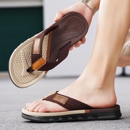 Men Flip Flops Outdoor Leisure Wear-Resistant Anti-Slip Wear-Resistant Easy-