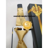 NEWEST STOCK Large wide navy tie 4 inch or 9 to 10 cm adult plain shiny