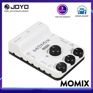 (In stock) JOYO MOMIX USB Audio Interface Mixer Portable Audio Mixer Professional Sound Mixer for PC Smartphone Audio Equipment Music Instruments[19][New Arrival]