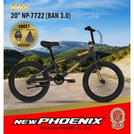 [✅Ready Stock] Sepeda Anak Laki Bmx Phoenix Np- 7722 Ukuran 20 Inch