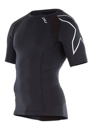 เสื้อออกกำลังกาย 2XU สำหรับผู้ชาย Mens Compression SHORT SLEEVE Top – MA2307a