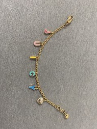 Juicy Couture 字母吊飾手鍊