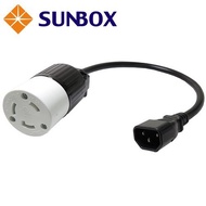 SUNBOX Power Adapter Cable IEC C14 To L6-30R