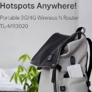 Router 3G 4G TP-Link TL-MR3020 v3 support Modem 4G terbaru bisa colok
