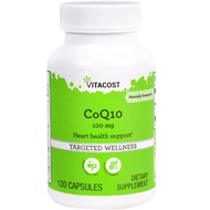 美國Vitacost 輔酶Q10 100毫克 120粒膠囊