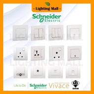 SCHNEIDER CLIPSAL VIVACE 13A/15A/1GANG 20A/1GANG BELL/1GANG/2GANG 250V 3PIN SWITCH  SOCKET  PLUG/AUTO GATE