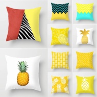 Fruit Pineapple Sofa Pillow case Cotton Throw Pillow 40X40 CM Pillow Cover For Home Decoration