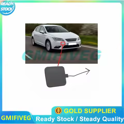 For Seat Leon & Leon SC ST 5F 1.2 1.4 1.6 2.0 2012-2020 Front Bumper Flap Lid Tow Towing Hook Eye Co