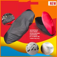 ▮ ∵ ➩ RUSI Surf 125 - 110  SEAT COVER GARTERIZED | ANTI PUSA | ANTI KALMOT | BLACK | MOTOR ACCESSOR