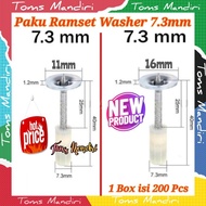 CONCRETE NAILS STAMPSET MODEL WASHER MINI RAMSET 7.3MM - Washer 16mm