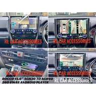 Toyota alphard vellfire agh30 2016 - 2021 AH40 16.2” 2k QLED android player monitor audio USB bodyki