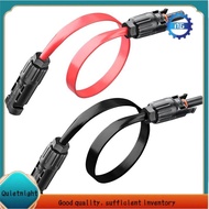 [Quietnight.]65cm/26IN/2.17ft 12AWG Flat Solar Panel Cable Window Balcony PV Flat Wire for Protable 