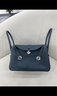 Hermes Lindy 26  松柏綠銀 TC皮
