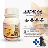 brewery Yeast 50g bulu gugur pada kucing dan anjing