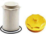 iFJF 68157291AA Fuel Filter and 68065612AA Canister Housing Cap Replacement for Ram 6.7L 2011-2024 2