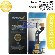 Original LCD Touchscreen Fullset Tecno Spark 7 Pro Camon 17/ Camon 18i/ KF8/ CG6/ CG6j/