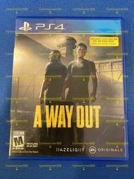 《今日快閃價》（中古二手）PS4遊戲 越獄搭檔 A Way Out 美版英文版 （雙人合作遊戲）