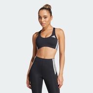 adidas Tập luyện Áo Bra Medium Support Adizero Run Nữ Đen JD9214