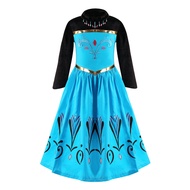 Anna Costume Princess Dress Frozen Costume Anna with Accessorie Dress For Baby Girl