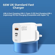LDNIO | Multiple Ports Type-C Lightning Reverse Charging Super Fast Charger 66W