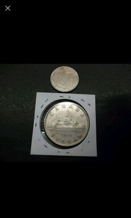 加拿大1935 銀幣共一枚。5六平郵