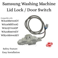 Samsung DC34-00025E Washing Machine Door Lock Switch WA18M8700GV WA21J7700GP WR24M9940KV Samsung