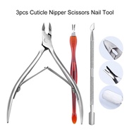 3pcs Set Nail Cutter Manicure Plier Cuticle Nipper Set and Nail and Finger Beauty Tool Kit
