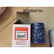 Oil filter, engine oil filter for Honda CRV, Civic, City, Accord, Acura MDX, Odyssey, Jazz (Code: 15
