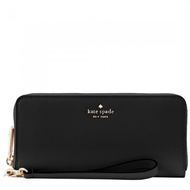 Kate Spade Connie Slim Continental Wallet WLRU5554 in Black