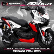 Decal Sticker ADV 160 Full Body 2022 2023 2024 2025 Honda ADV Full Body Sticker Latest Prostreet Rac