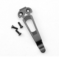 Stainless Steel Pocket Kni fe Clip Back Clips Waist Clip for Benchmade Bugout Emerson CQC-7 ZT 0640 0920 Folding Kn ife Tool Parts