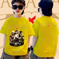 👕🎁🎀เสื้อยืดแขนสั้นพิมพ์ลายวง Carabao Rock Band 43rd Anniversary เสื้อยืดคาราบาว V2 เสื้อยืดเด็ก ฝ้าย