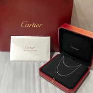 Cartier 卡地亞 18K白金項鍊（配珠寶襯鍊）