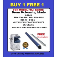 OPC Drum [FREE Cleaning Blade] for Fuji Xerox DocuCentre IV V C2270 C3375 C5575 WorkCentre 7545 7855