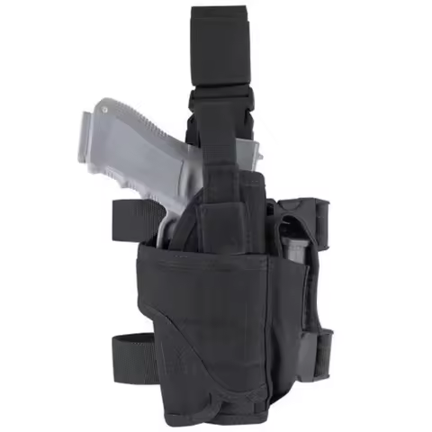 Tactical Pistol Gun Thigh Holster Nylon Right Drop Leg Adjustable Pouch Holder For Glock 17 19 31 32