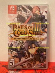 全新 Switch NS遊戲 閃之軌跡3 英雄傳說 閃之軌跡III EXTRACURRICULAR EDITION The Legend of Heroes Trails of Cold Steel III [Extracurricular Edition] 美版英文版