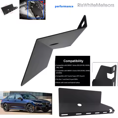 performance Turbo Heat Shield intake cover for BMW F-series G-series B58 M140i M240i 340i 440i M340i