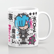 Funny Rezero Rem Glass Mug