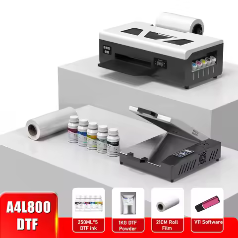 A4 DTF Printer L805 a4 dtf transfer printer for Epson l805 dtf printer bundle A4 t shirt printing ma