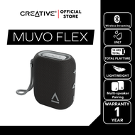 CREATIVE SPEAKER MUVO Flex (BLACK) Portable Bluetooth Speaker  (ดำ) ลำโพงบูลทูธไร้สายแบบพกพา กันน้ำ
