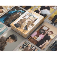 50-55pcs The first frost Chinese Drama Actor Bai JingTing Hologram Lomo cards Zhang Ruonan Holograph