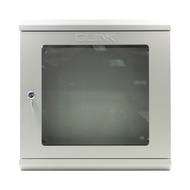 GWC01GWC02 GLINK ตู้แร็ค ตู้แบน ขนาด 60x15x60 ซม.หนา แข็งแรง กระจกเทมเปอร์กลาส