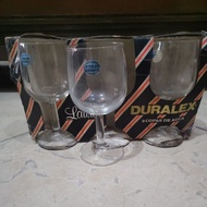 Duralex Laura Glass Footed Glass made in SPAIN luxury Glass