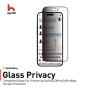 SwitchEasy Glass Privacy For iPhone 14/ iPhone 14 Plus / iPhone 14 Pro / iPhone 14 Pro Max